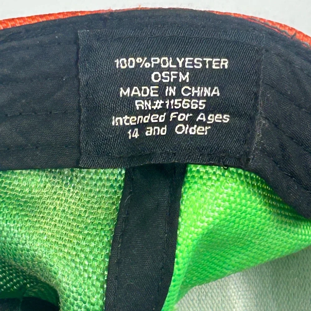 Hunter x Hunter Gon Freecss Snapback Hat Green Orange Anime Mesh Cap OSFM